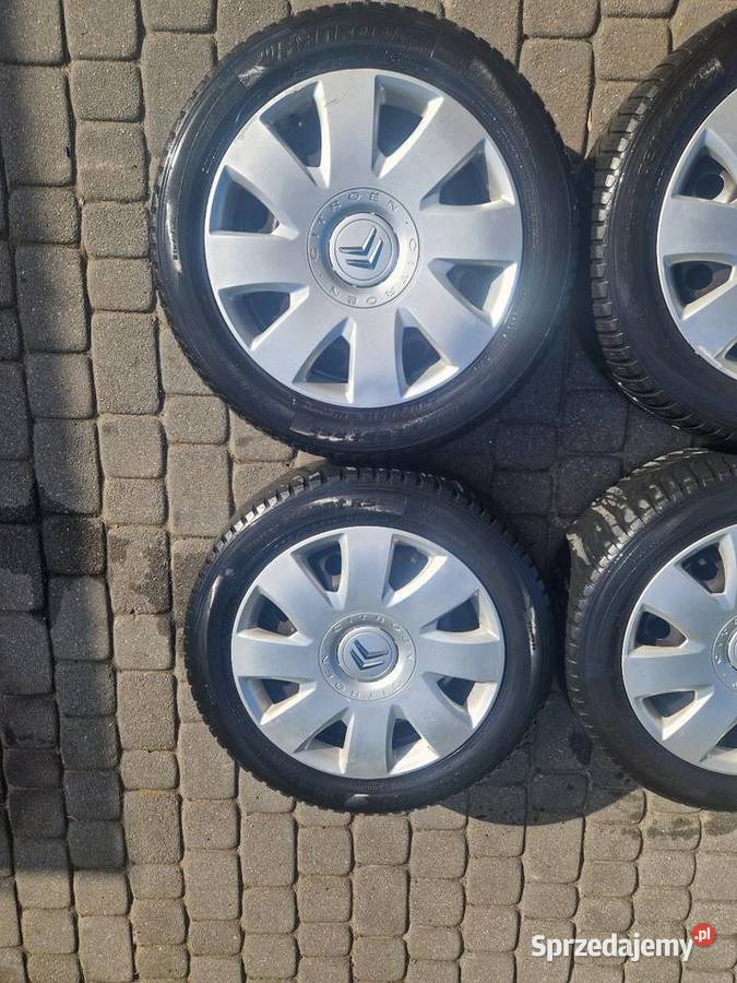 Felgi stalowe kołpaki citroen 4x108 r16 Citroen OE Międzyrzec Podlaski