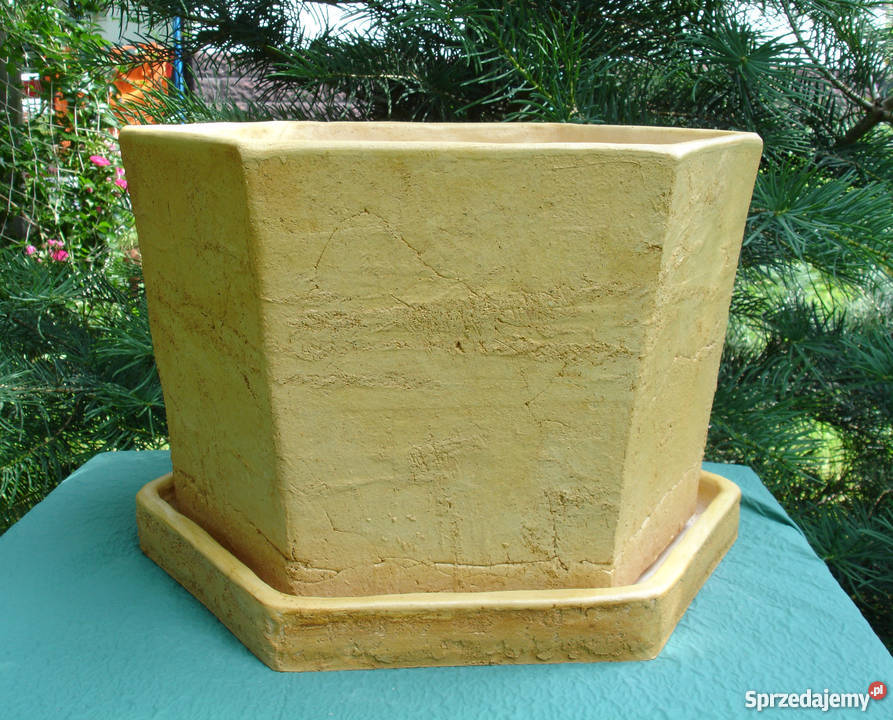 Sprzedam ceramiczną donicę mrozoodporną 50 x 50 Jelenia Góra