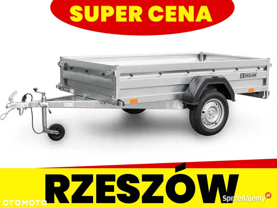Przyczepa Zasław Agro 235SU 235x131 Aluocynk 1 Rzeszów