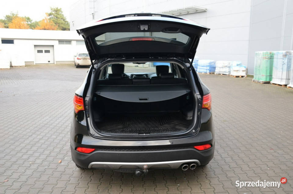 Hyundai Santa Fe Czarny Zarejestrowany 24GDI 192 Zarejestrowany w Polsce