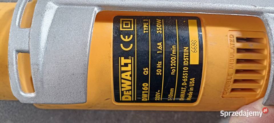 Wiertarka kątowa DeWalt Szamotuły sprzedam