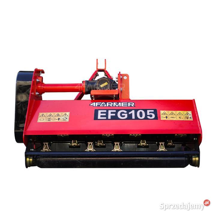 Kosiarka bijakowa EFG 105 4FARMER czerwona