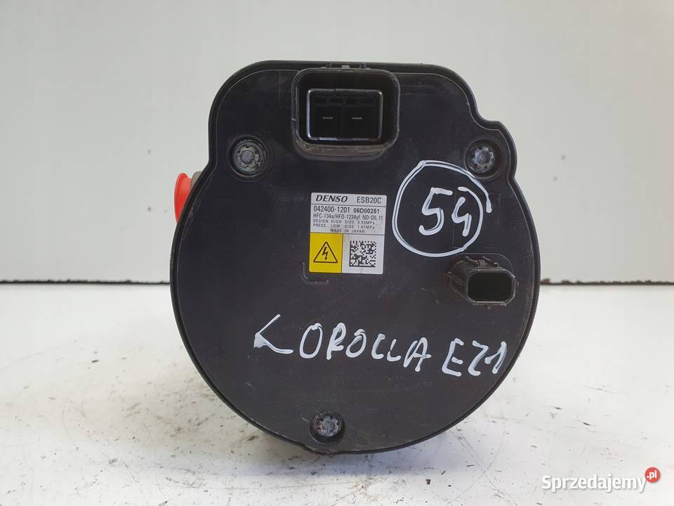 Toyota Corolla E21 SPRĘŻARKA KLIMATYZACJI osobowe sprzedam