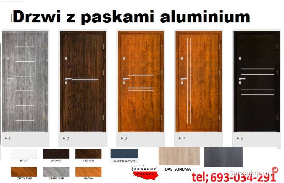 Drzwi zewnętrzne wejściowe metalowe i drewniane Drzwi zewnętrzne Myszków