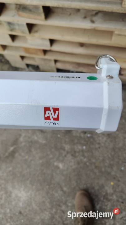 Ekran AVTek 132 do rzutnika projektora ręczny Warszawa sprzedam