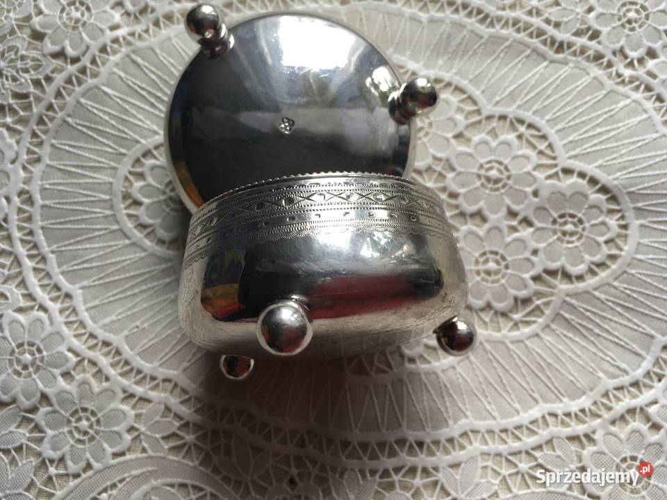 Pojemniki posrebrzane na sól pieprz Anglia Pozostałe Kraków sprzedam
