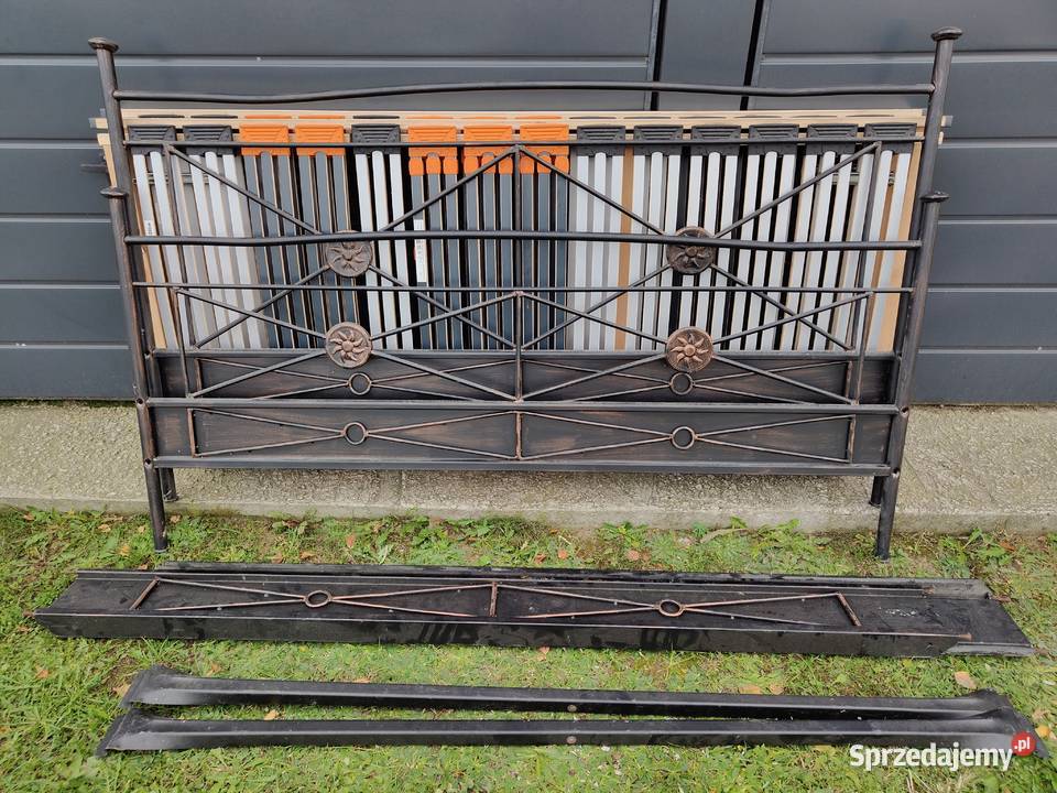 Łóżko metalowe 180x200 Łóżka łódzkie Aleksandrów Łódzki sprzedam
