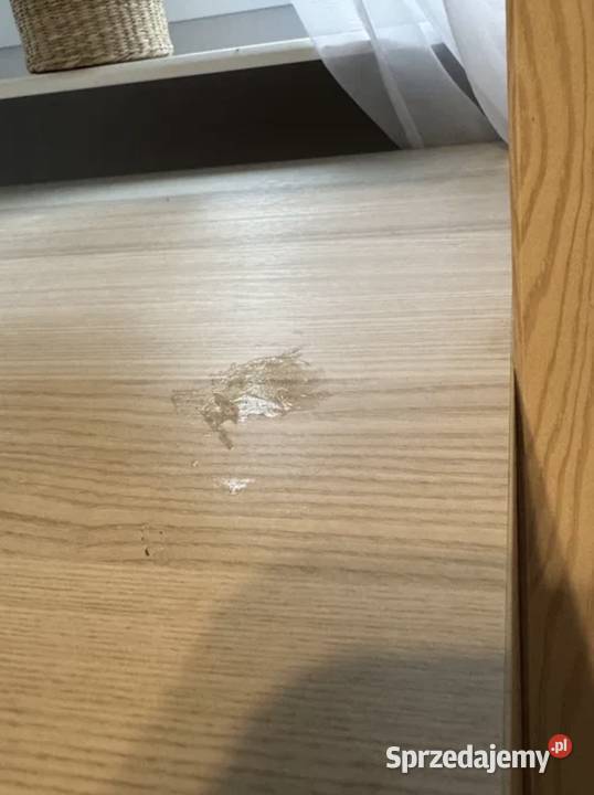 Drewniana toaletka z oświetleniem VOX