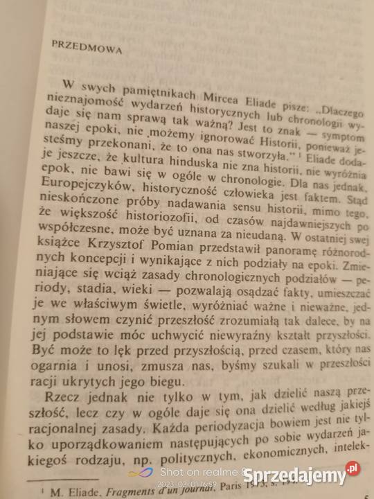 Granica historyczności Skargi książki pierwsze Warszawa