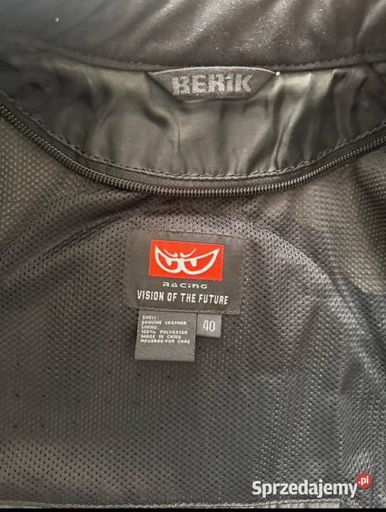 Berik Kombinezon motocyklowy skórzany sprzedam
