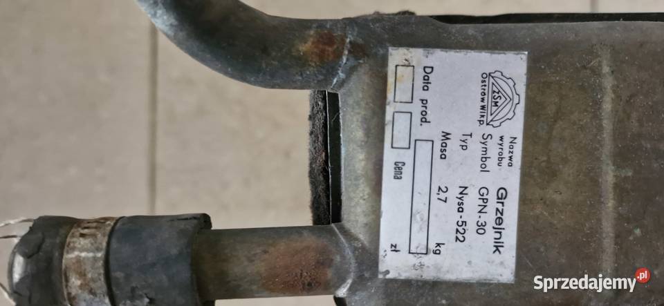 Nysa 522 nagrzewnica lampy tył przełacznik dostawcze Gdańsk
