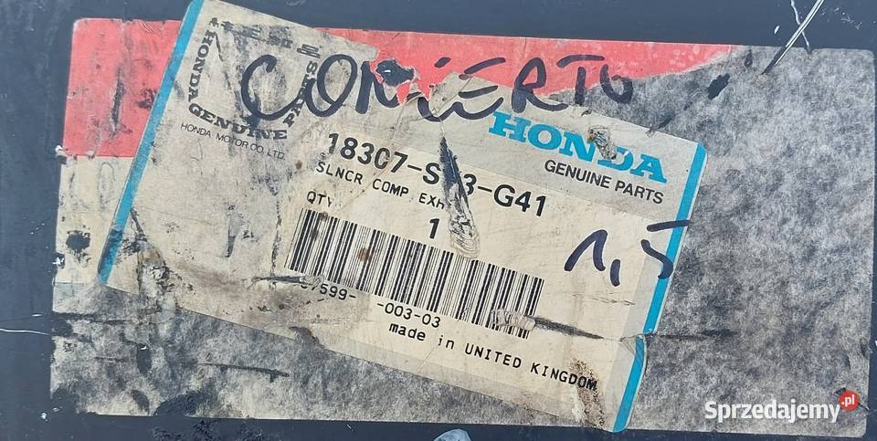 TŁUMIK KOŃCOWY HONDA CONCERTO 8995 15 Mielęcin