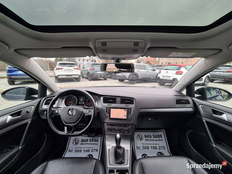 Volkswagen Golf Szyberdach DSG Skóra Navi Kamera 1197cm3 wielkopolskie Wągrowiec