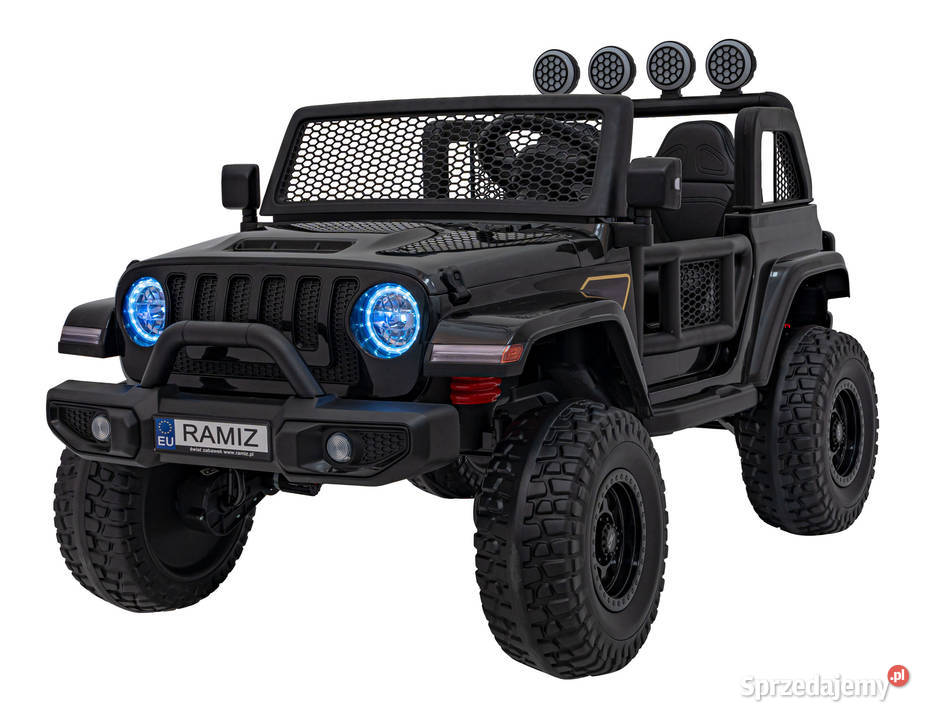 Auto na akumulator OFF ROAD 30 czarne 4x35W EVA