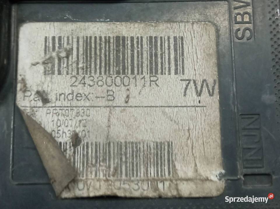MODUŁ 243800011R 15 D Renault Grand Scenic III Komputery świętokrzyskie