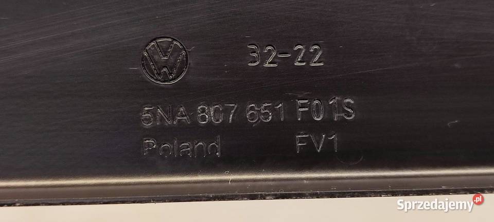 VW TIGUAN II BELKA ZDERZAKA PRZÓD 5NA807109M dolnośląskie