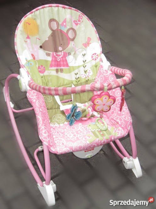 Leżaczek Fisher do 18 Fisher Price łódzkie Łódź sprzedam