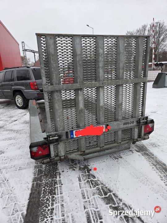 Przyczepa do minikoparki hurco 3 tony DMC laweta opolskie Namysłów