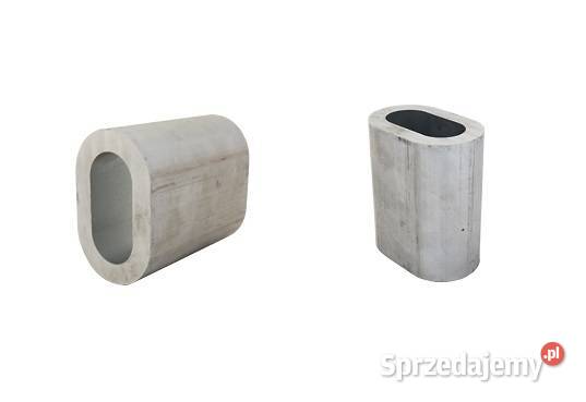 Tuleja aluminiowa do zaciskania lin stalowych Złotów
