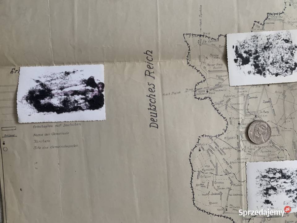 Łowicz Kiernozia Bielawy MAPA drogowa powiatu sprzedam