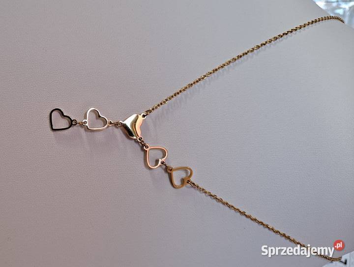 Łańcuszek celebrytka naszyjnik Stainless Steel podkarpackie Kobylany