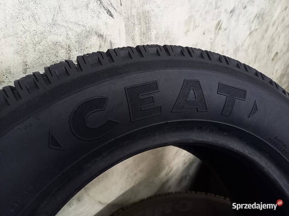 2x Opona UŻYWANA ZIMOWA 19560R14 CEAT 79 WYSYŁKA Opony i felgi