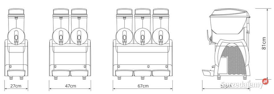 Granitor GBG Twist 2x12l Carpigiani Horeca Sandomierz