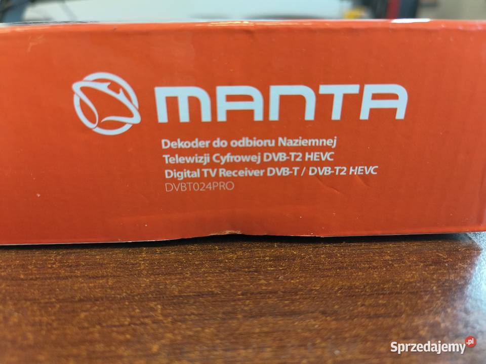 Dekoder DVBT2 Manta śląskie Tychy