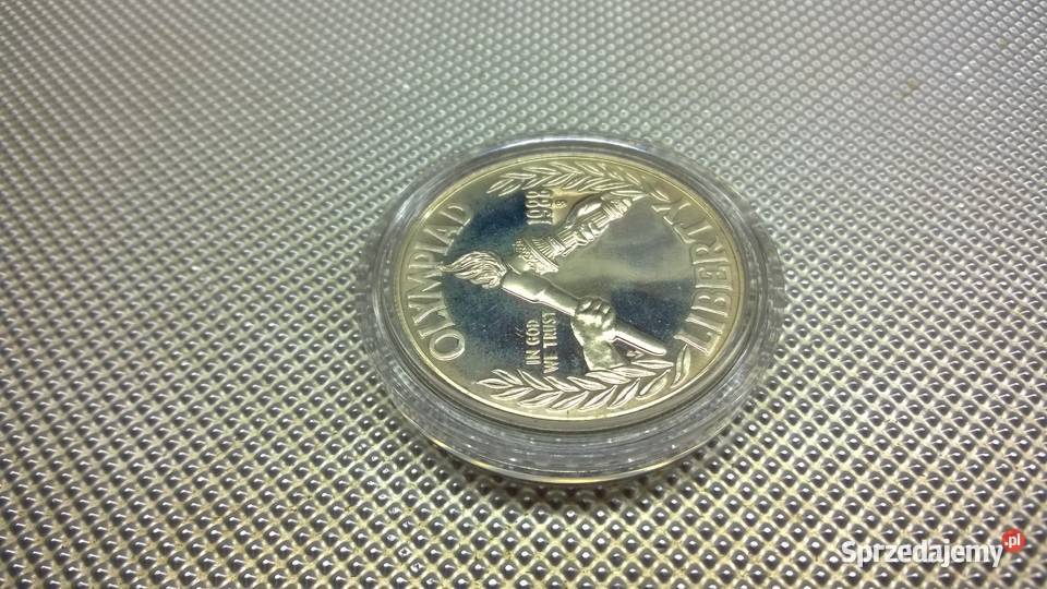 MONETA 1 dolar 1988 Igrzyska XXIV Olimpiady Seul Numizmatyka mazowieckie Warszawa