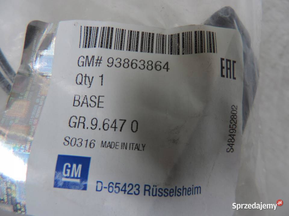 PODSTAWA ANTENY OPEL VIVARO A NOWA 93863864