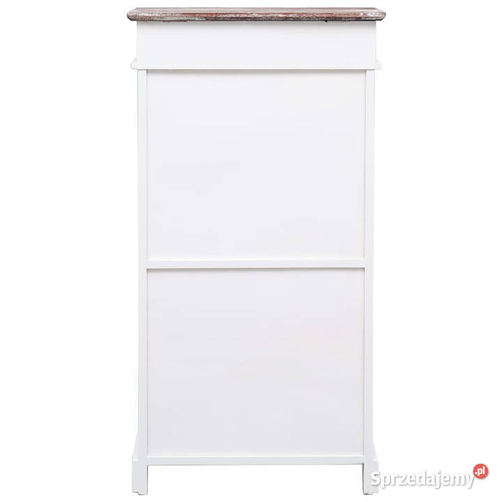 Szafka na buty brązowa 50 x 28 x 98 drewno Warszawa