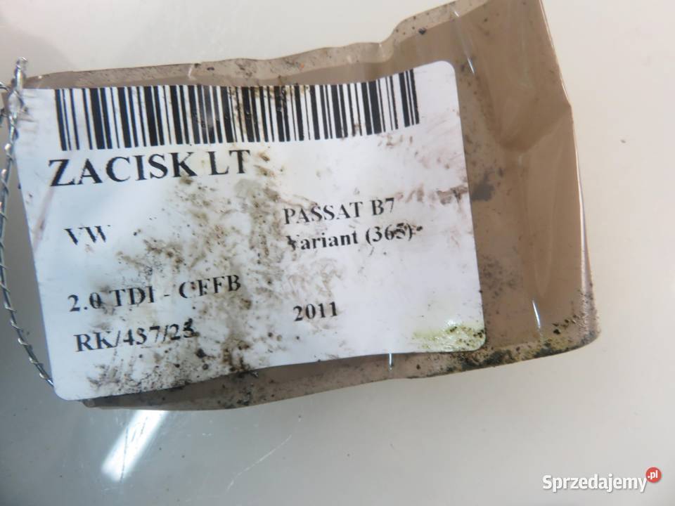 ZACISK LEWY TYŁ VW PASSAT B7 20 TDI