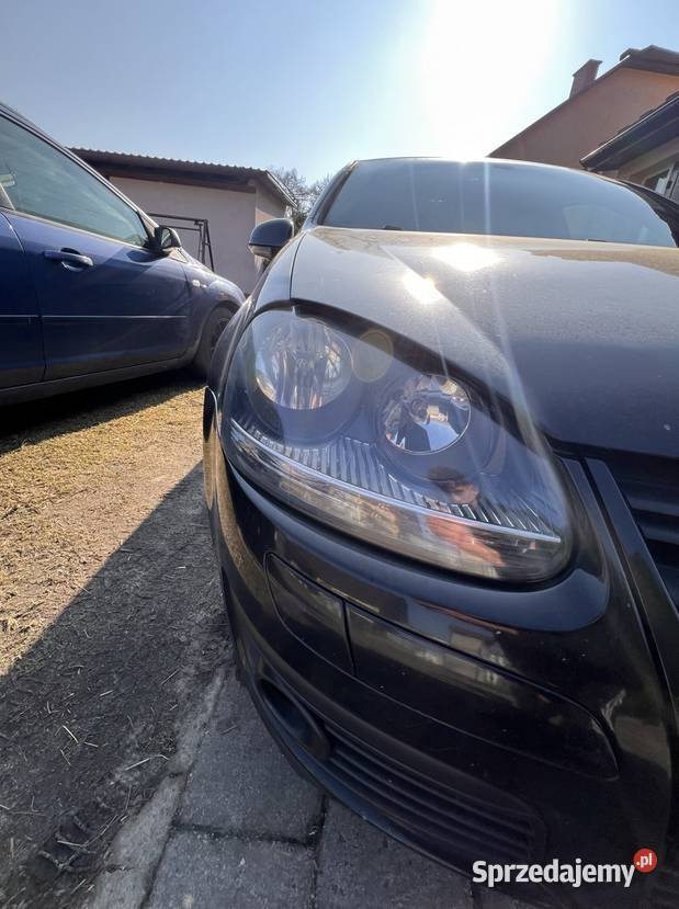 lampy przednie depo czarne środki golf 5 komplet osobowe Słopiec