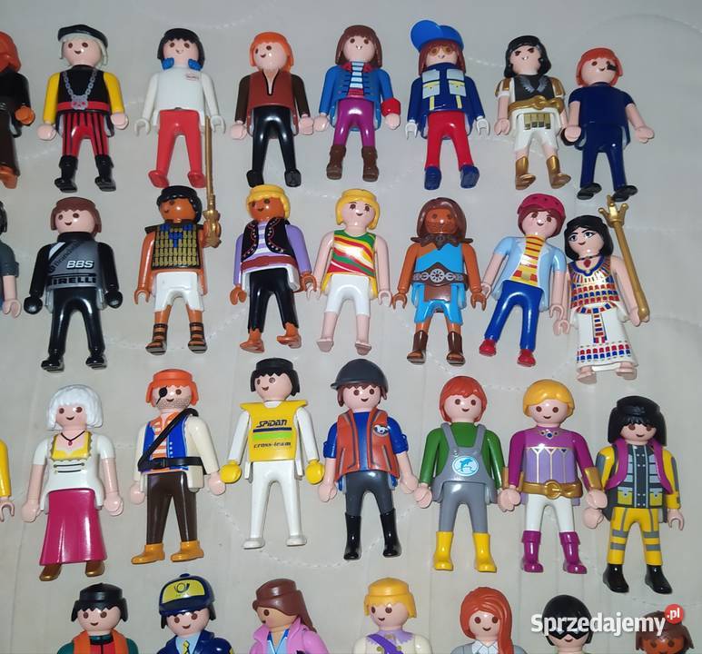 Playmobil figurki kolekcjonerskie 60 sztuk 6m+ Gdańsk