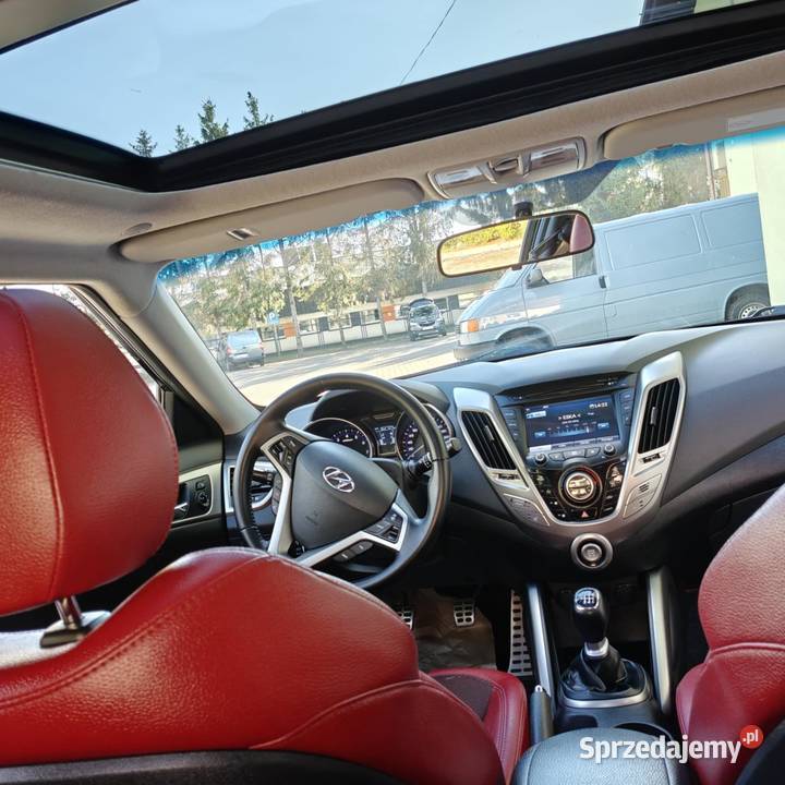Hyundai Veloster 16 GDI Premium 2011 r isofix Brzozów