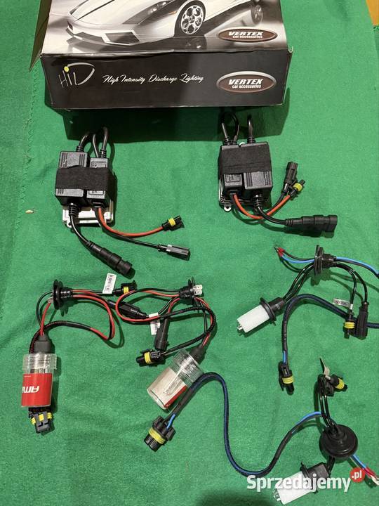 Zestaw ksenonowy HiD używany Żarówki samochodowe Mszana sprzedam