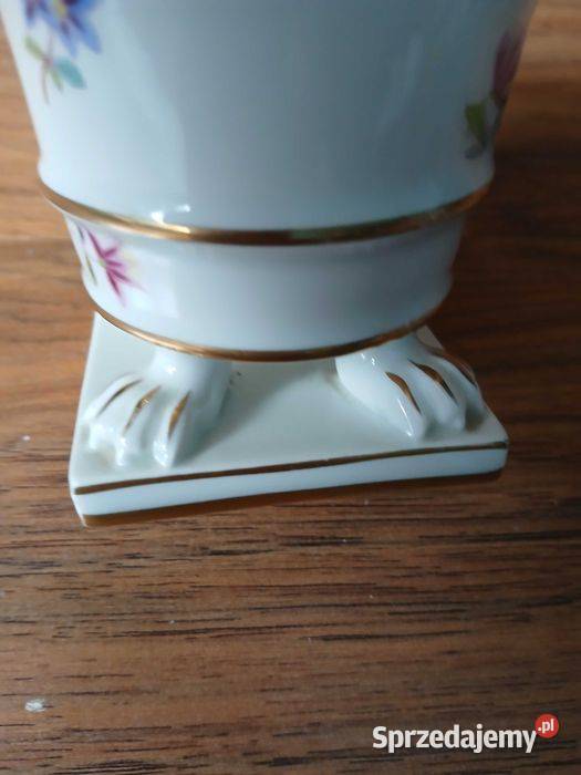 Wazon porcelanowy na lwich łapach Herend Kraków