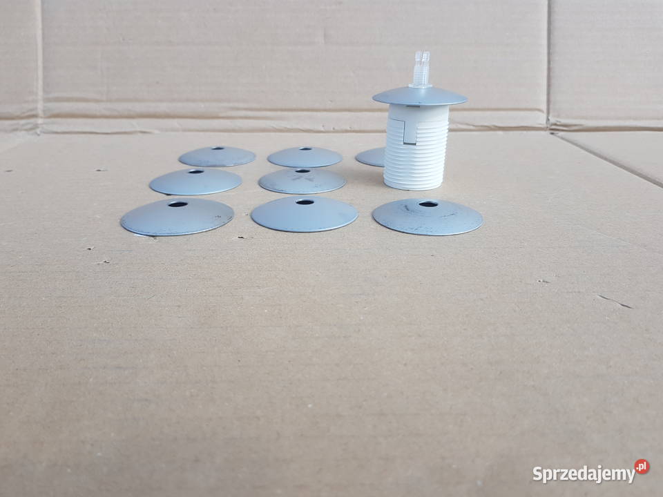 Podkładka pod oprawkę E27 podparcie klosza SZARA mazowieckie Warszawa