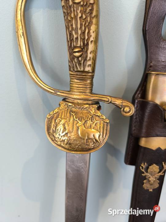 Piękny kordelas myśliwski Darz bór