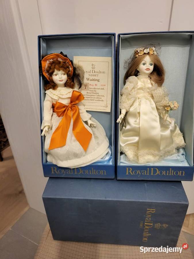 Lalki porcelanowe Royal Dulton