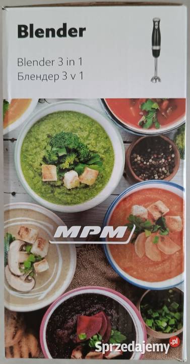MPM BBL04 blender 3 w 1 700 W NOWY Ełk