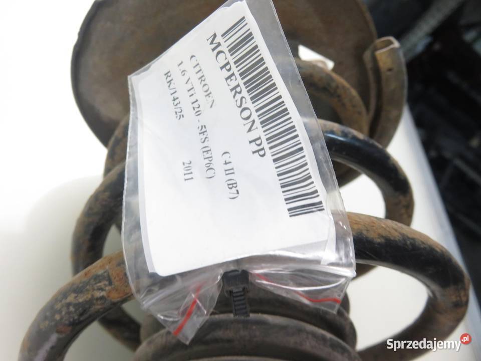 MCPERSON PRAWY PRZEDNI CITROEN C4 II 16 VTi osobowe