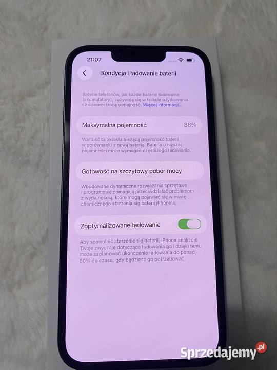 iPhone 13 128 GB Bateria 88 Telefony i Akcesoria Rożdżały