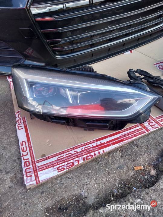 KOMPLETNY PRZÓD MASKA ZDERZAK LAMPY PAS PRZEDNI Rok produkcji 2018 Kościerzyna