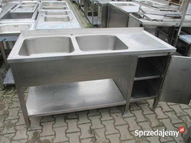 Zlew Gastronomiczny Z Półką I Szafką Zamykaną Ostrów Wielkopolski