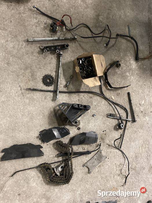 Yamaha FZ 750 Komplet srub mocowanie linka oski Poznań