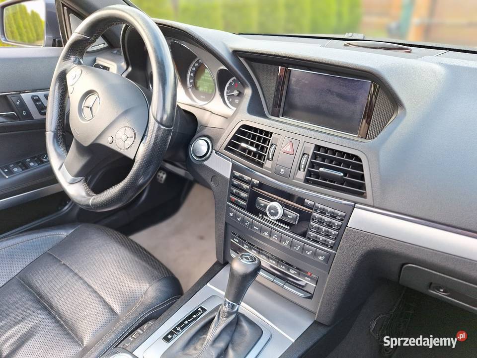 Mercedes E350 Cabrio AMG Bezwypadkowy Super stan immobilizer Drzewica