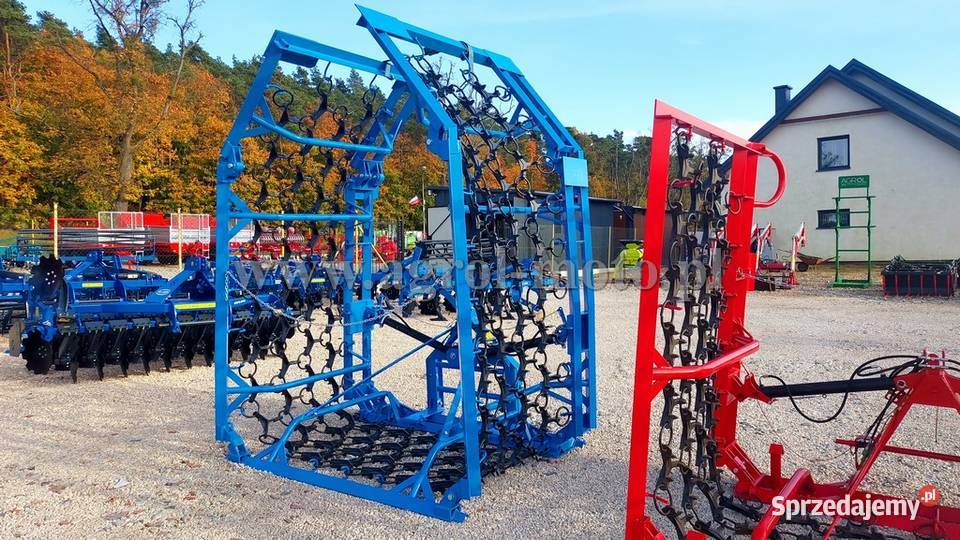 Włóka łąkowo polowa AgroFactory 4 5 6 8m Inter