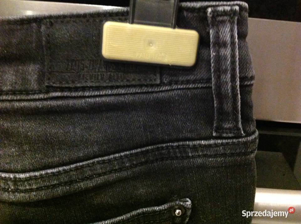 Spodnie Czarne Jeans Damskie ZARA M Spodnie Nowa Sól