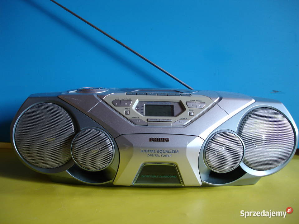 Radiomagnetofon z CD PHILIPS AZ1560 Zielona Góra sprzedam
